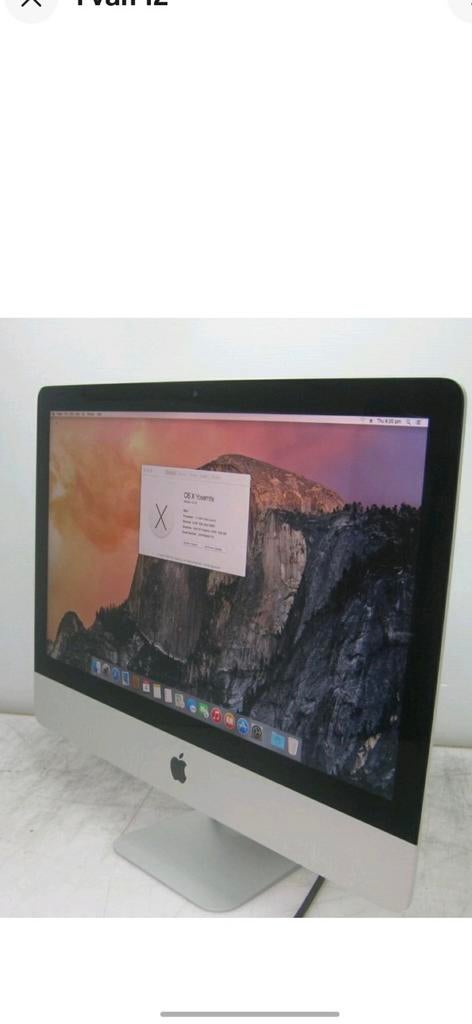 Imac 21.5 inch intel core i5, Computers en Software, Ophalen, IMac, HDD