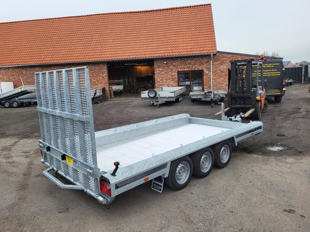 Nieuwe Hulco Terrax-3 . 3m94 x 1m80, Auto diversen, Aanhangers en Bagagewagens, Nieuw, Ophalen