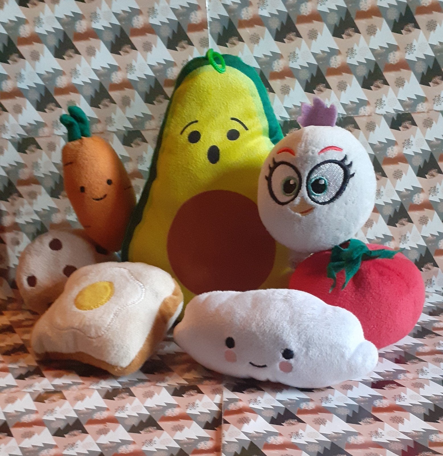 lot de 7 doudous tres doux pour petites main, Angry Birds, Enlèvement ou Envoi