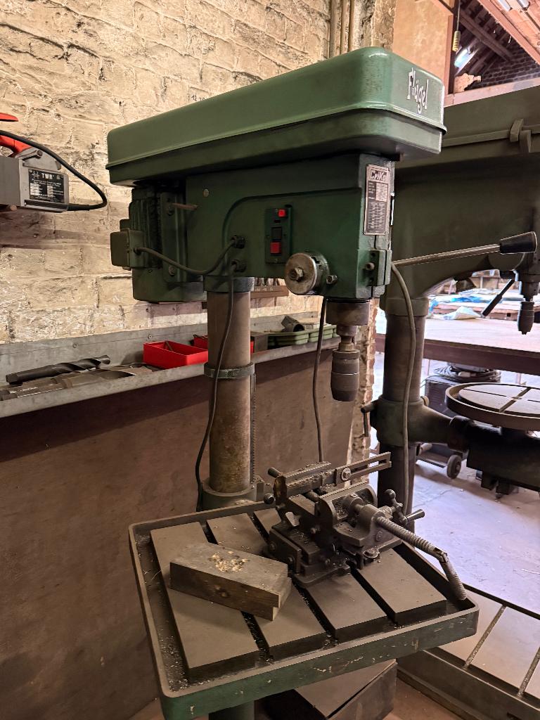 kolomboormachine, Enlèvement, Utilisé, Foreuse sur colonne