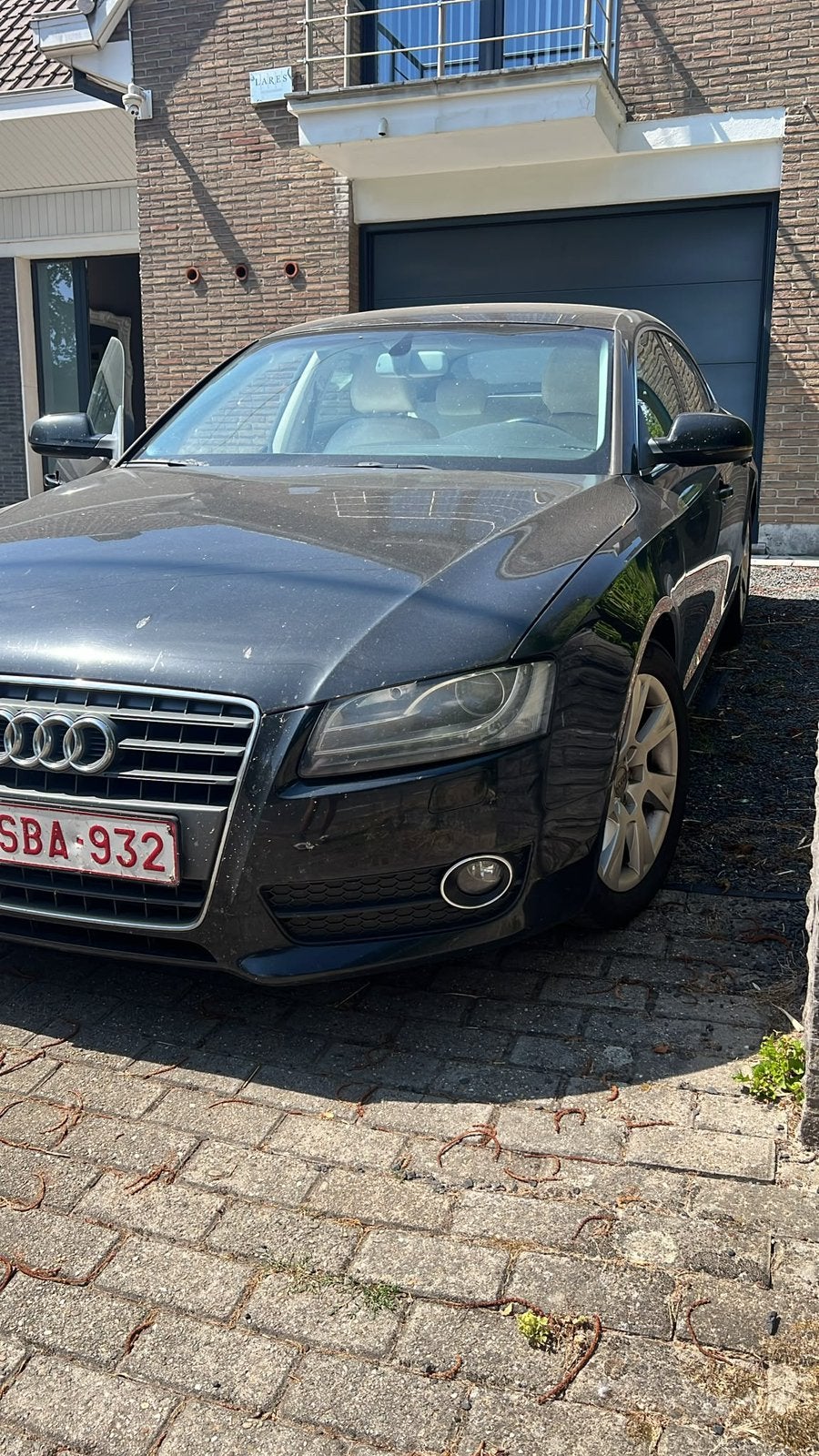 Audi a5 2.0 tdi, Auto's, Audi, Wit, Leder, Handgeschakeld, Particulier