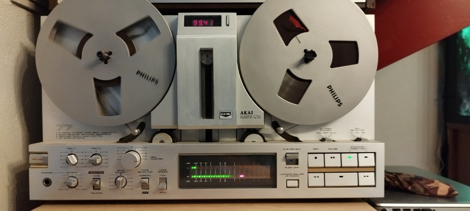 Bandrecorder Akai GX-77, Audio, Tv en Foto, Bandrecorder, Ophalen, Bandrecorder