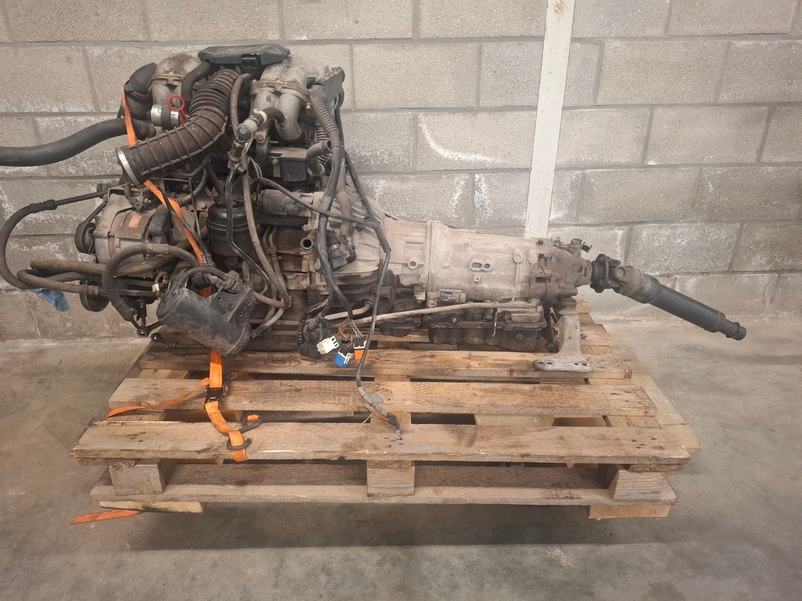 BMW 318i M40B18 motorblok automaat E30 E36, Auto-onderdelen, Ophalen, Gebruikt, BMW