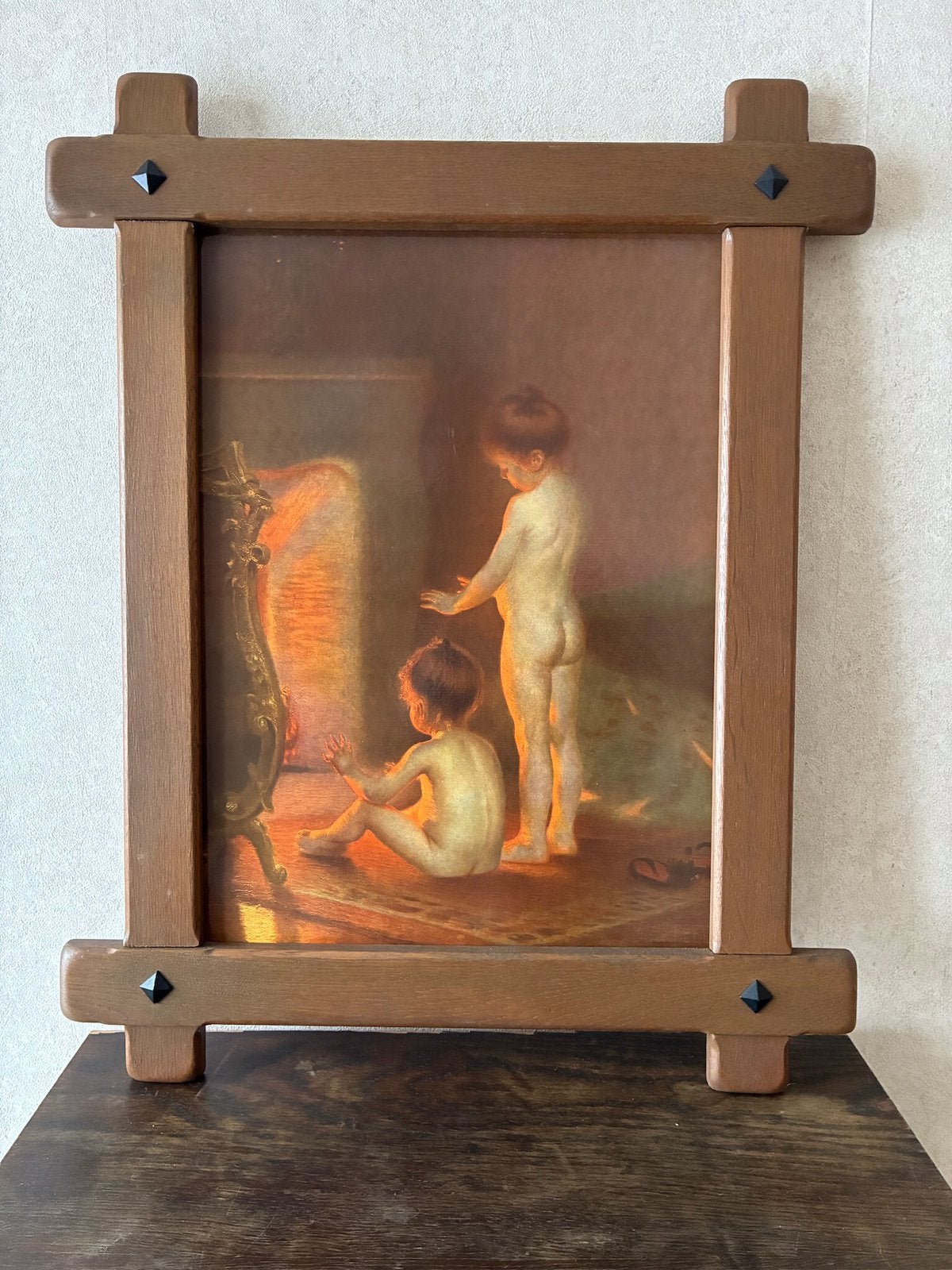 Schilderij: reproductie van "After the Bath" (1890), Ophalen