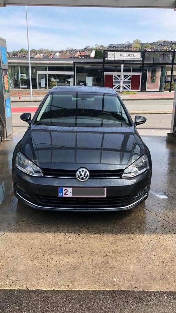 Golf 7 1.6 TDI ALLSTAR, Autos, Autos Autre, Argent ou Gris, Achat, Boîte manuelle, Noir
