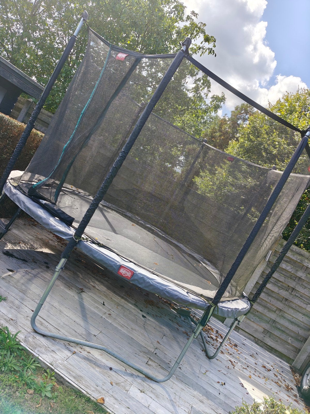 Berg trampoline Favorit 330 doorsnee + beschermzijl winter, Ophalen