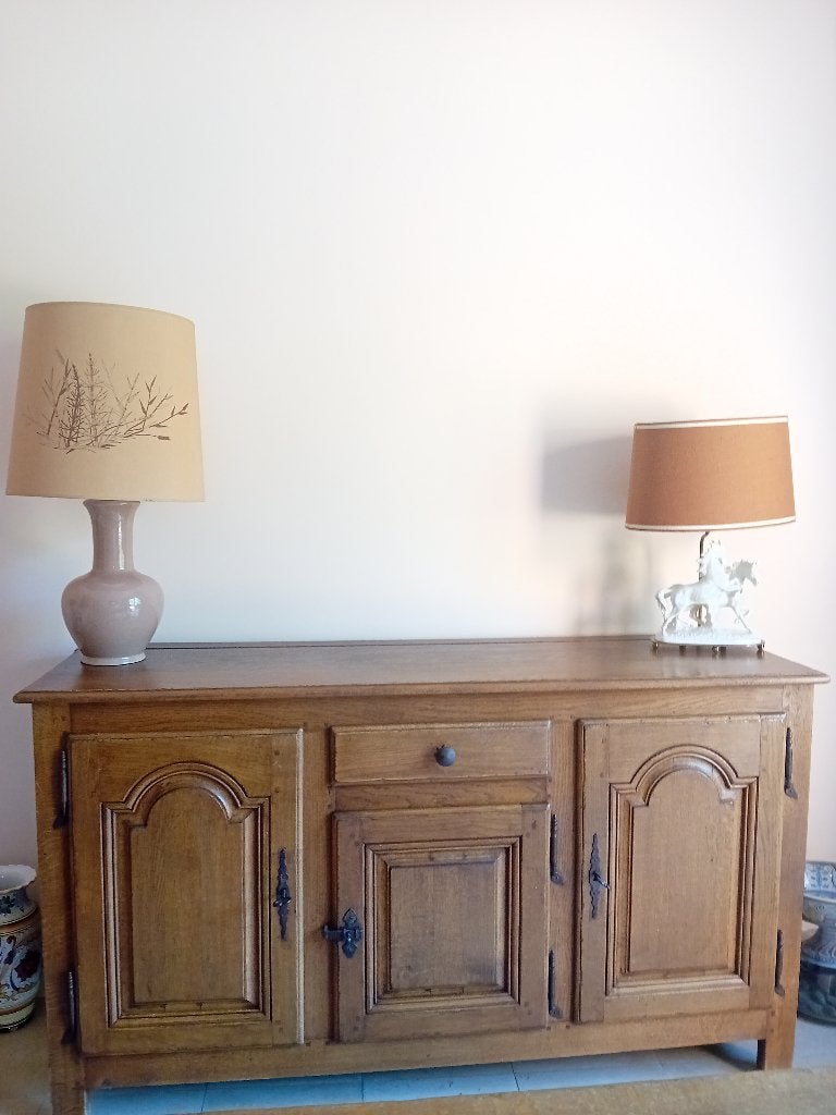 Volledig massief eikenhouten eetkamer, Huis en Inrichting, Complete eetkamers, Zo goed als nieuw, 4 tot 6 stoelen, Ophalen