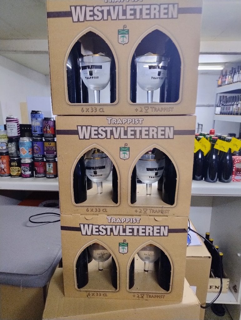 Westvleteren bouwsteen box, Verzamelen, Ophalen, Nieuw, Flesje(s), Overige merken