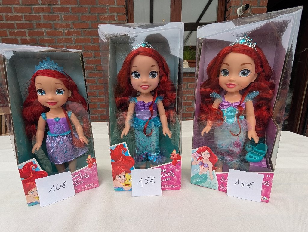 Poupées et Pop Ariel la Petite Sirène, Collections, Disney, Enlèvement, Pocahontas ou Petite Sirène, Neuf, Statue ou Figurine