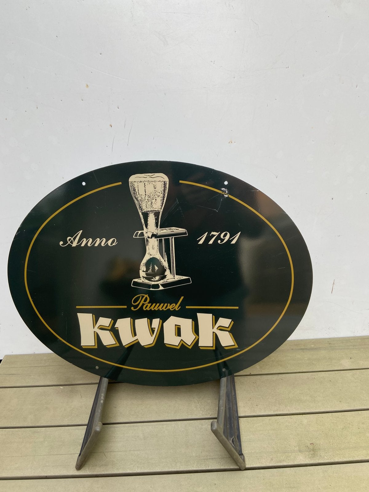 Panneau à bière KWAK, Enlèvement ou Envoi, Comme neuf
