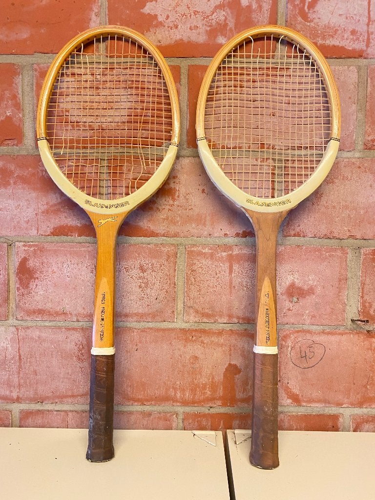 2 raquettes de tennis vintage Slazenger, Sports & Fitness, Enlèvement, Utilisé, Raquette, Autres marques