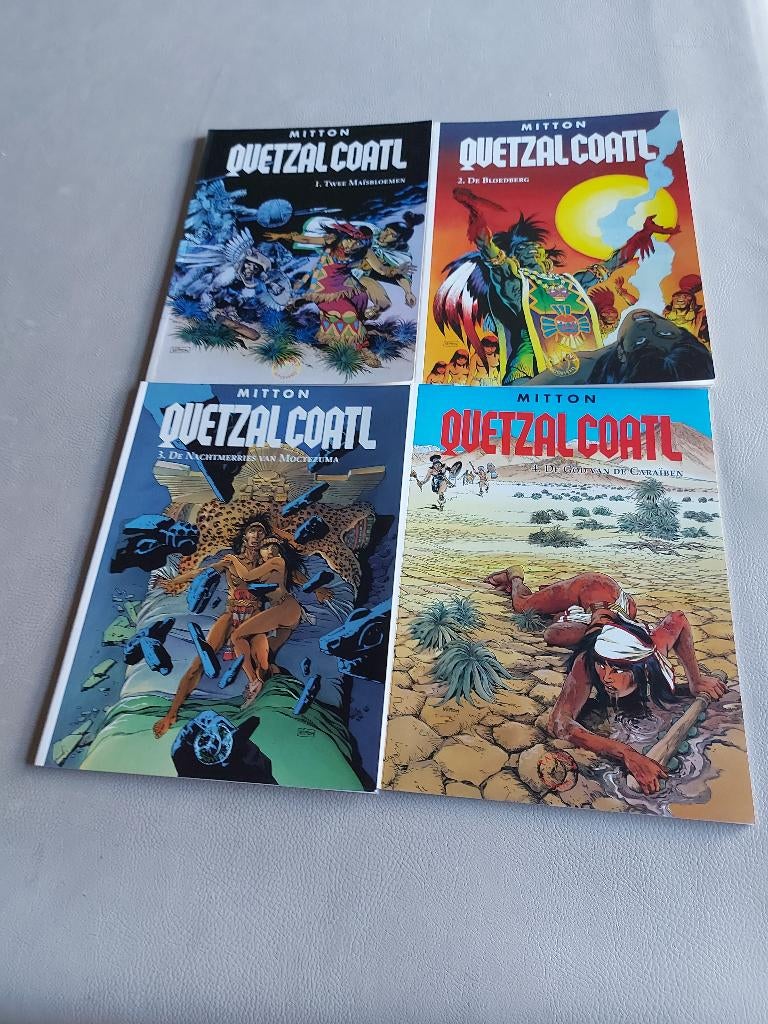 Quetzalcoatl 1 - 4, Meerdere stripboeken, Ophalen of Verzenden, Nieuw, Mitton