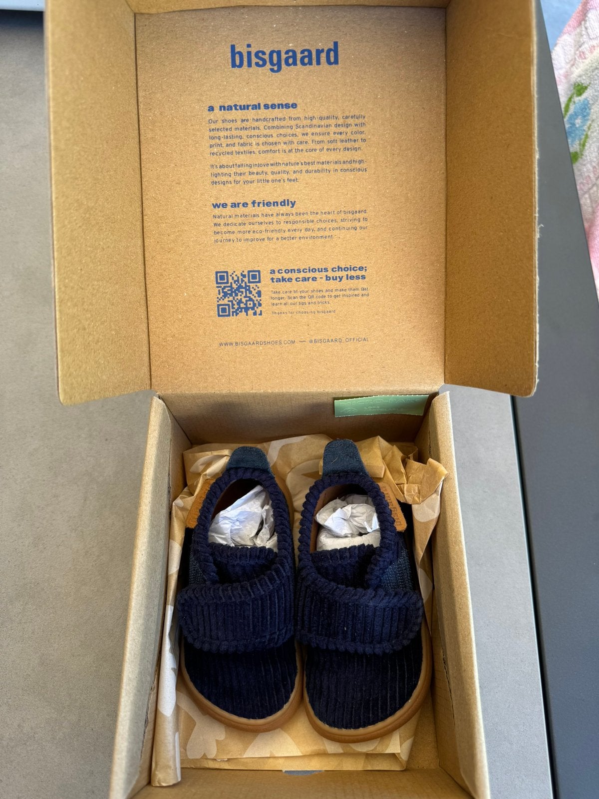 Pantoufles à velcro Bisgaard, Neuf, Garçon, Enlèvement ou Envoi, Bottines