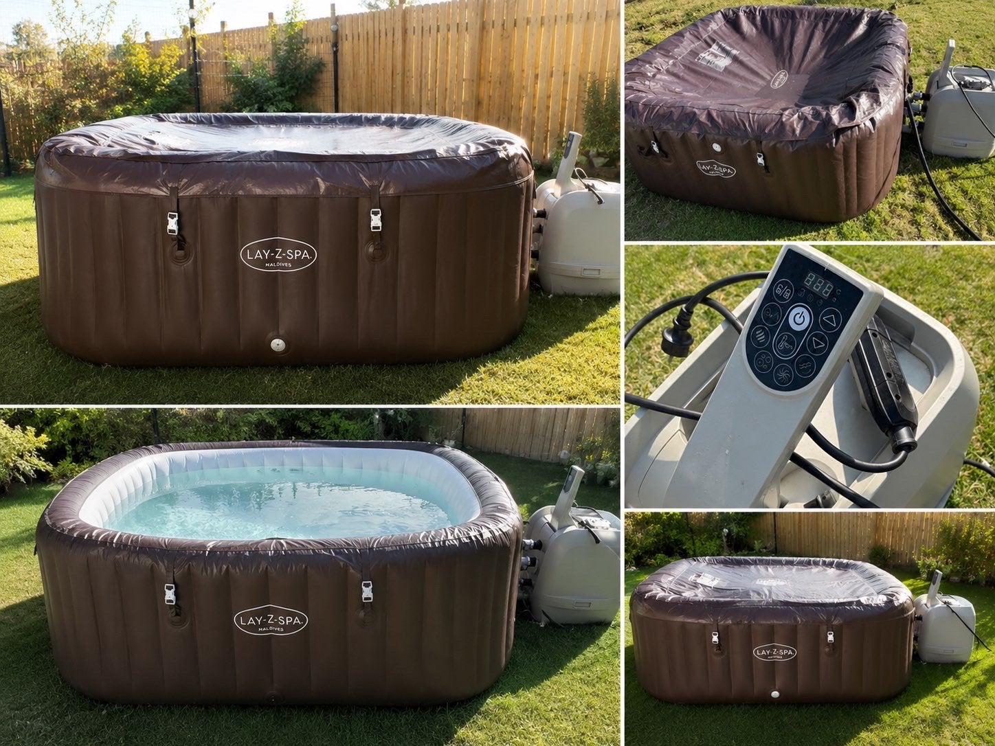 Lay-Z-Spa Maldives HydroJet – Jacuzzi gonflable, Ophalen, Zo goed als nieuw