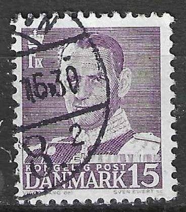 Danemark 1948/1953 - Yvert 316 - Roi Frédéric IX (ST), Timbres & Monnaies, Envoi, Danemark, Affranchi