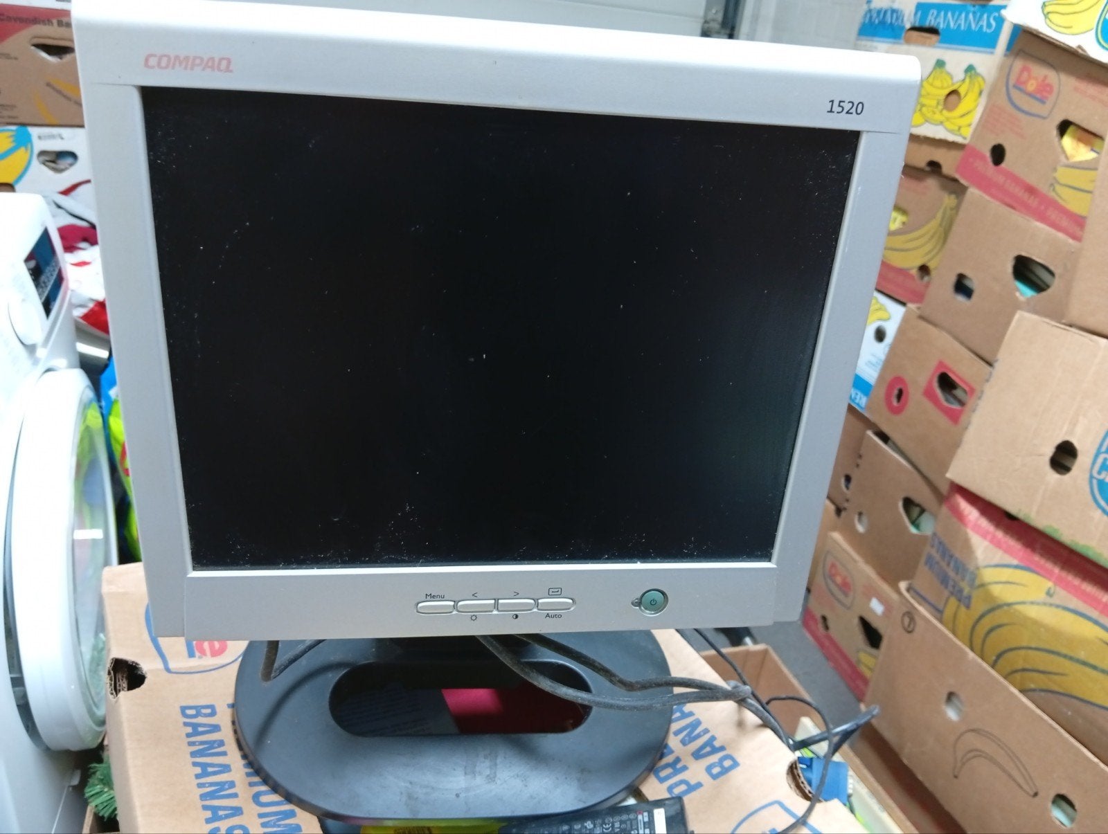 computer scherm, Enlèvement