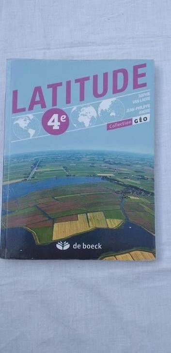 Latitude 4ème de boeck, Livres, Enlèvement ou Envoi, Utilisé