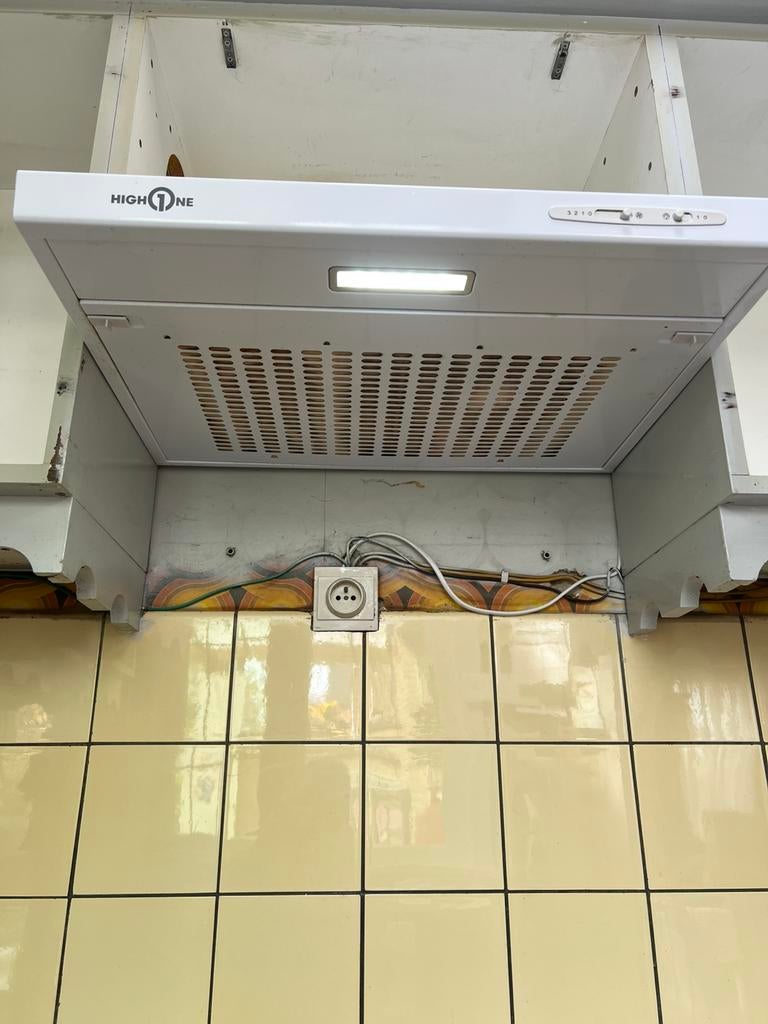 Dampkap onderbouw met filter, Moteur, Encastré, Enlèvement, Utilisé
