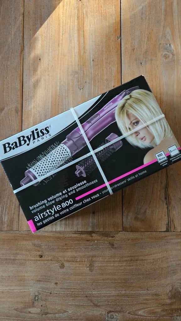 Babyliss Airstyle 800 - roterende warmeluchtborstel, Ophalen of Verzenden