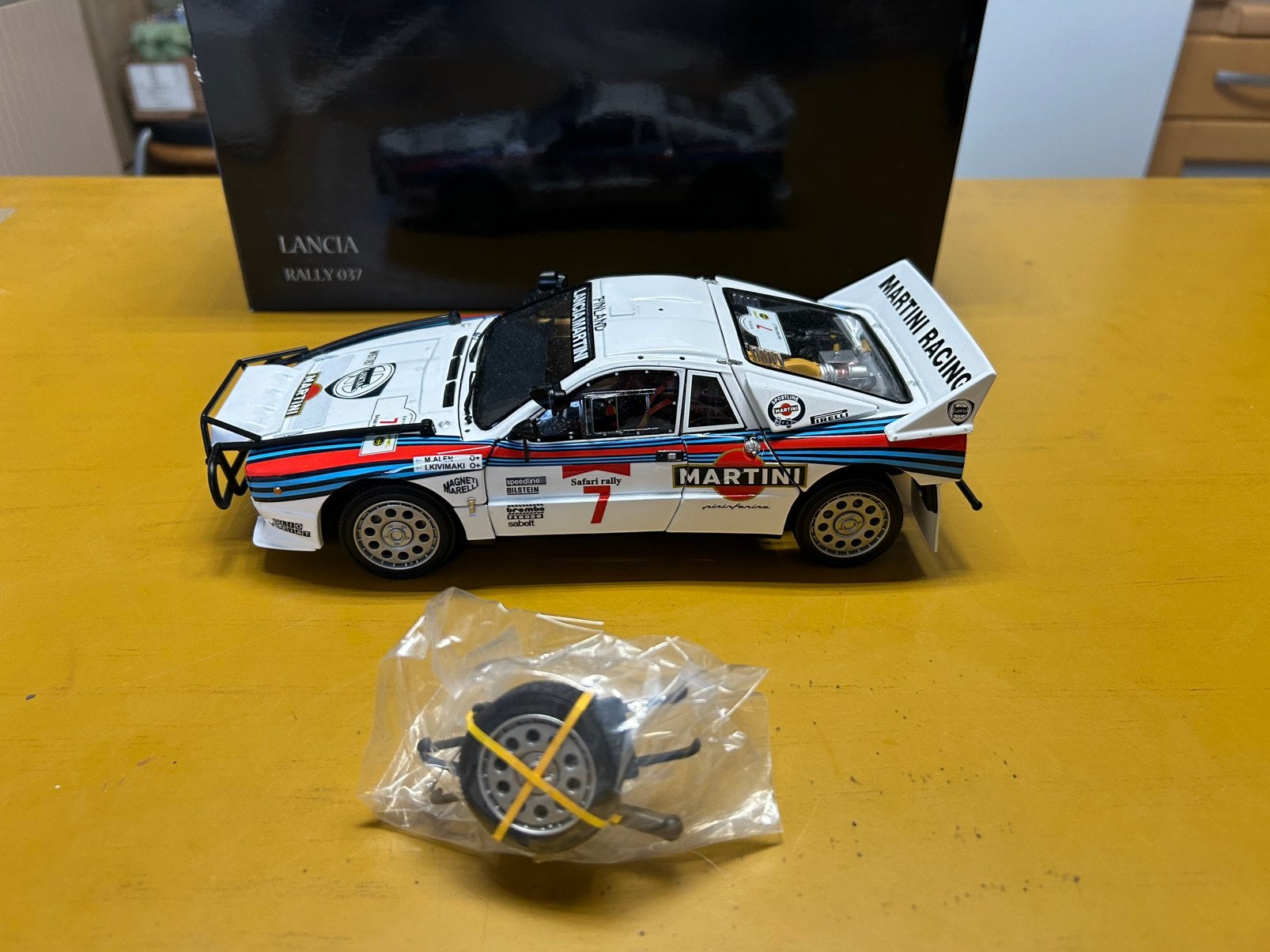 Lancia 037, Enlèvement, Comme neuf, Kyosho
