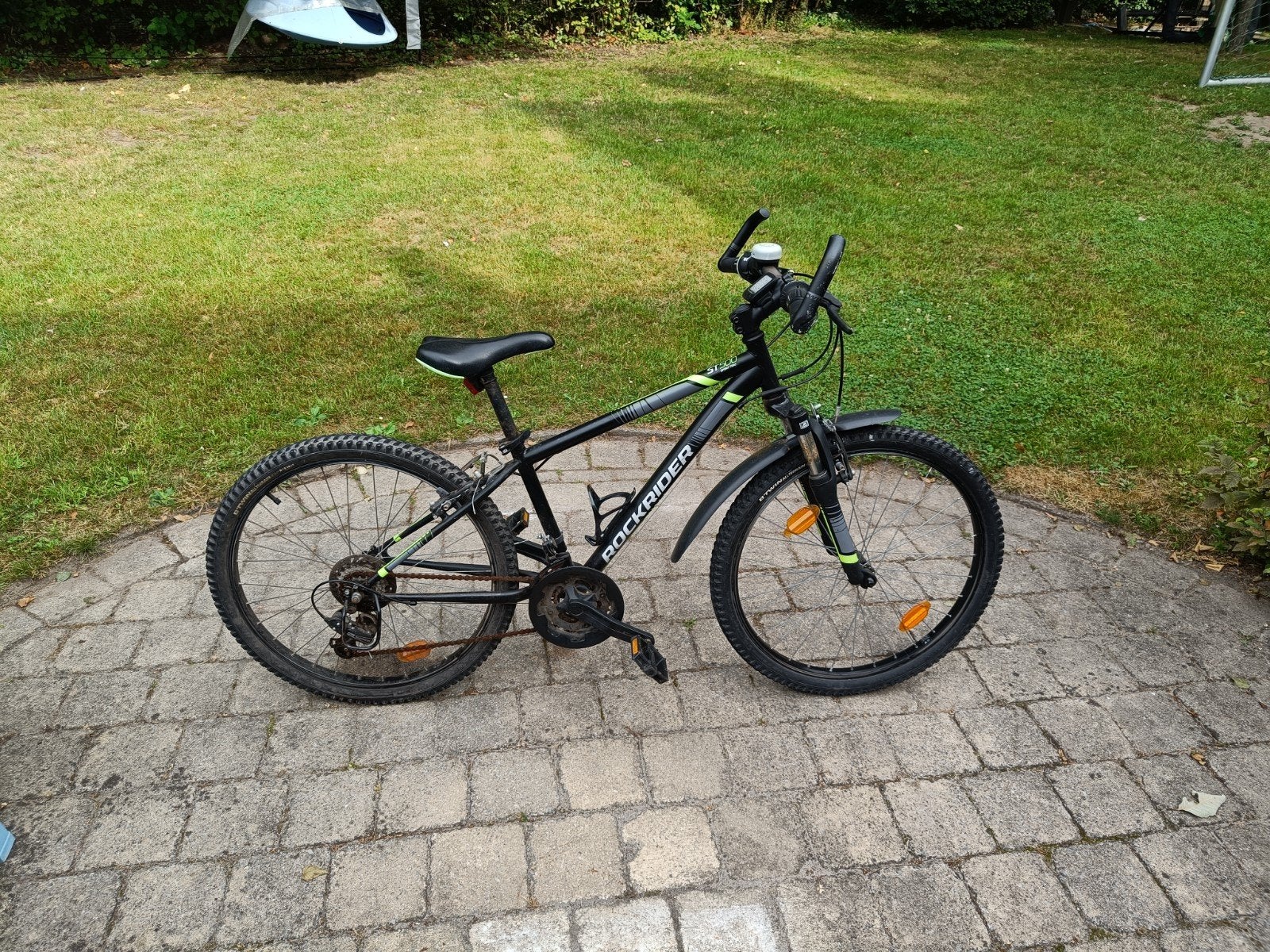 rockrider st500 24inch, Ophalen, 24 inch of meer, Gebruikt, Velgrem