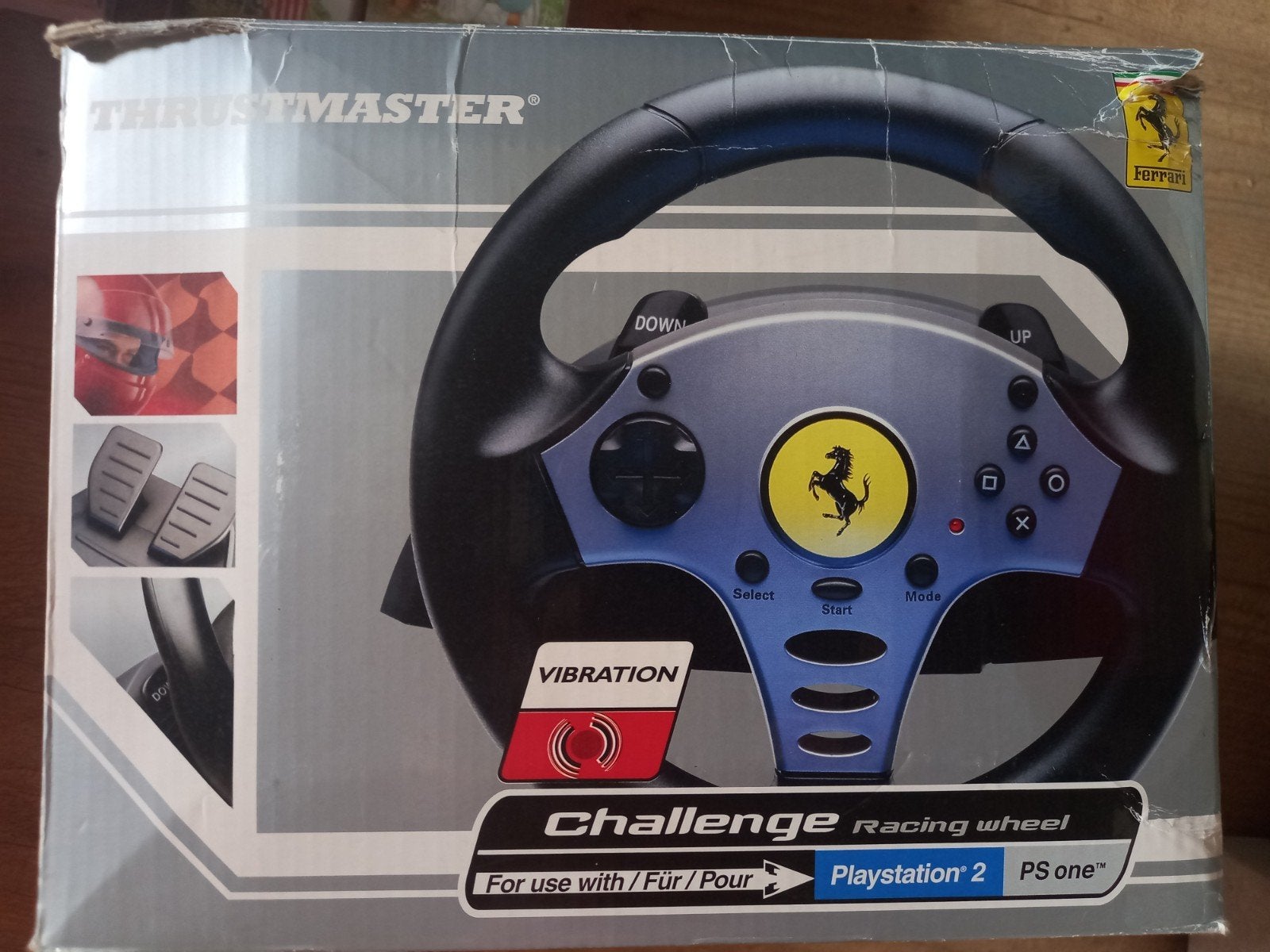 Challenge Racing Wheel, Games en Spelcomputers, Thrustmaster, Ophalen of Verzenden, PC