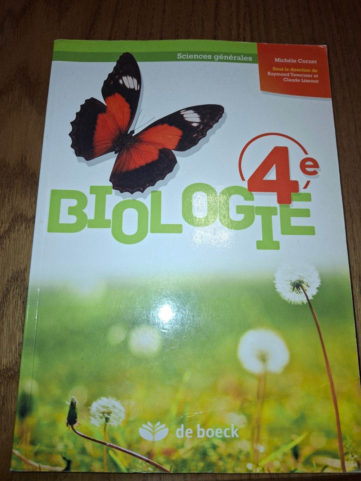 Biologie 4ème, Livres, Enlèvement ou Envoi, Comme neuf, Secondaire, Biologie