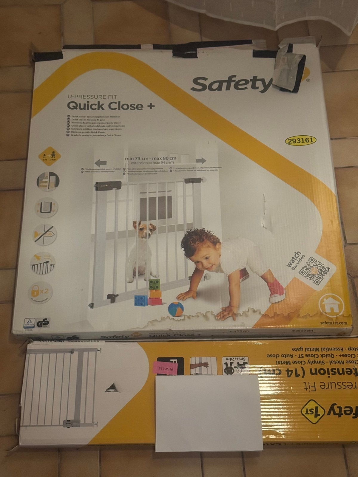 Barrière safety, Enlèvement ou Envoi, Utilisé, Barrière de sécurité
