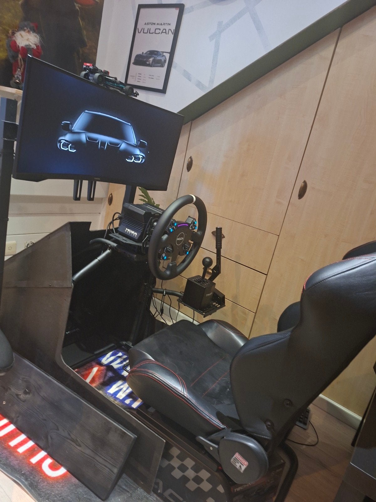 Racing sim, Enlèvement