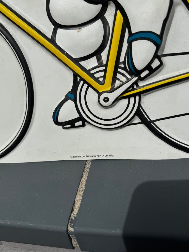 Michelin banden reclamebord, Ophalen, Gebruikt, Reclamebord