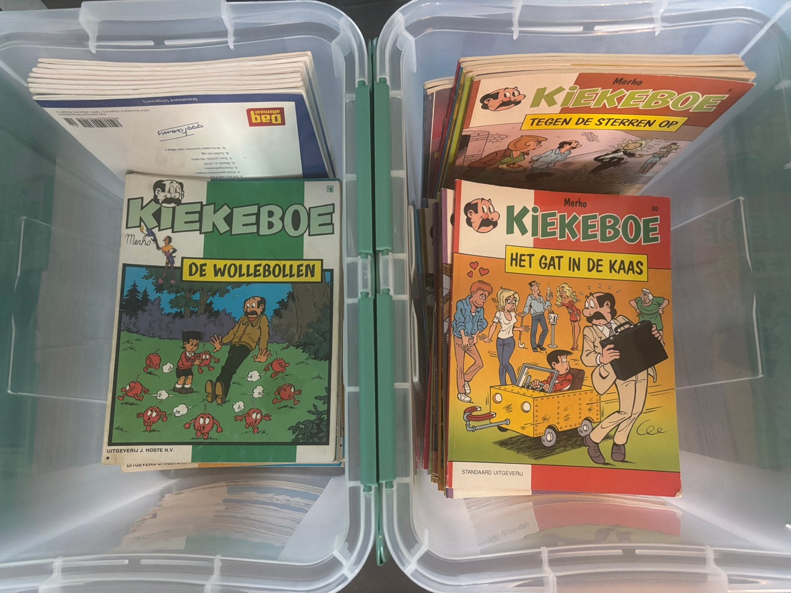 120 Kiekeboe strips - groot lot - leescollectie, Boeken, Meerdere comics, Ophalen, Gelezen