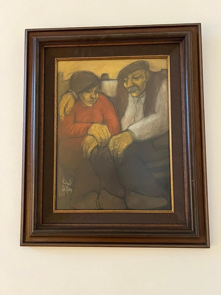 schilderij Boer en Boerin Robert De Man, Ophalen