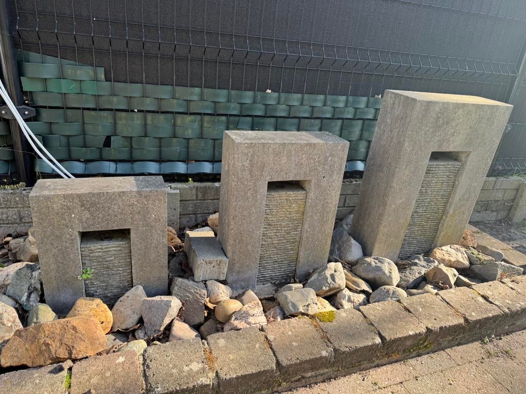 3-delige waterval, Tuin en Terras, Ophalen, Zo goed als nieuw, Waterval