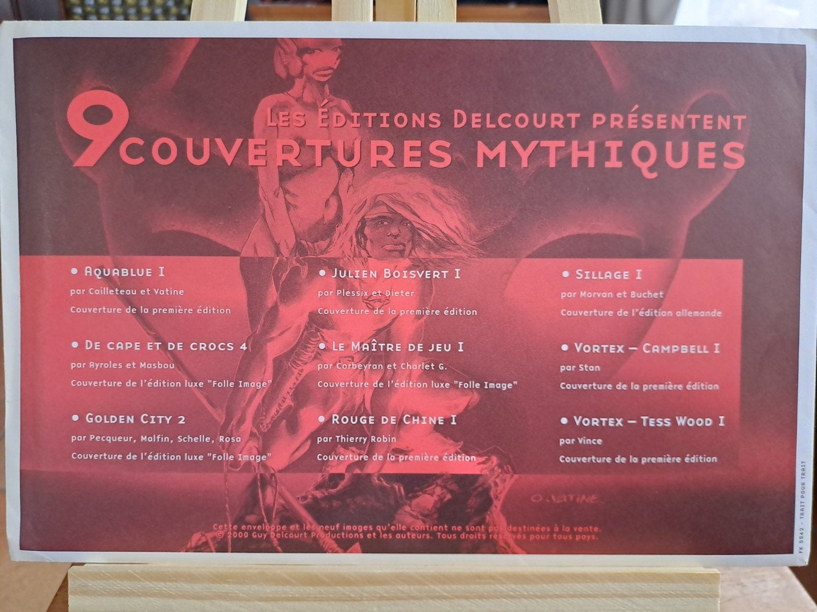 Portfolio 9 Couvertures Mythiques, Livres, BD, Enlèvement ou Envoi