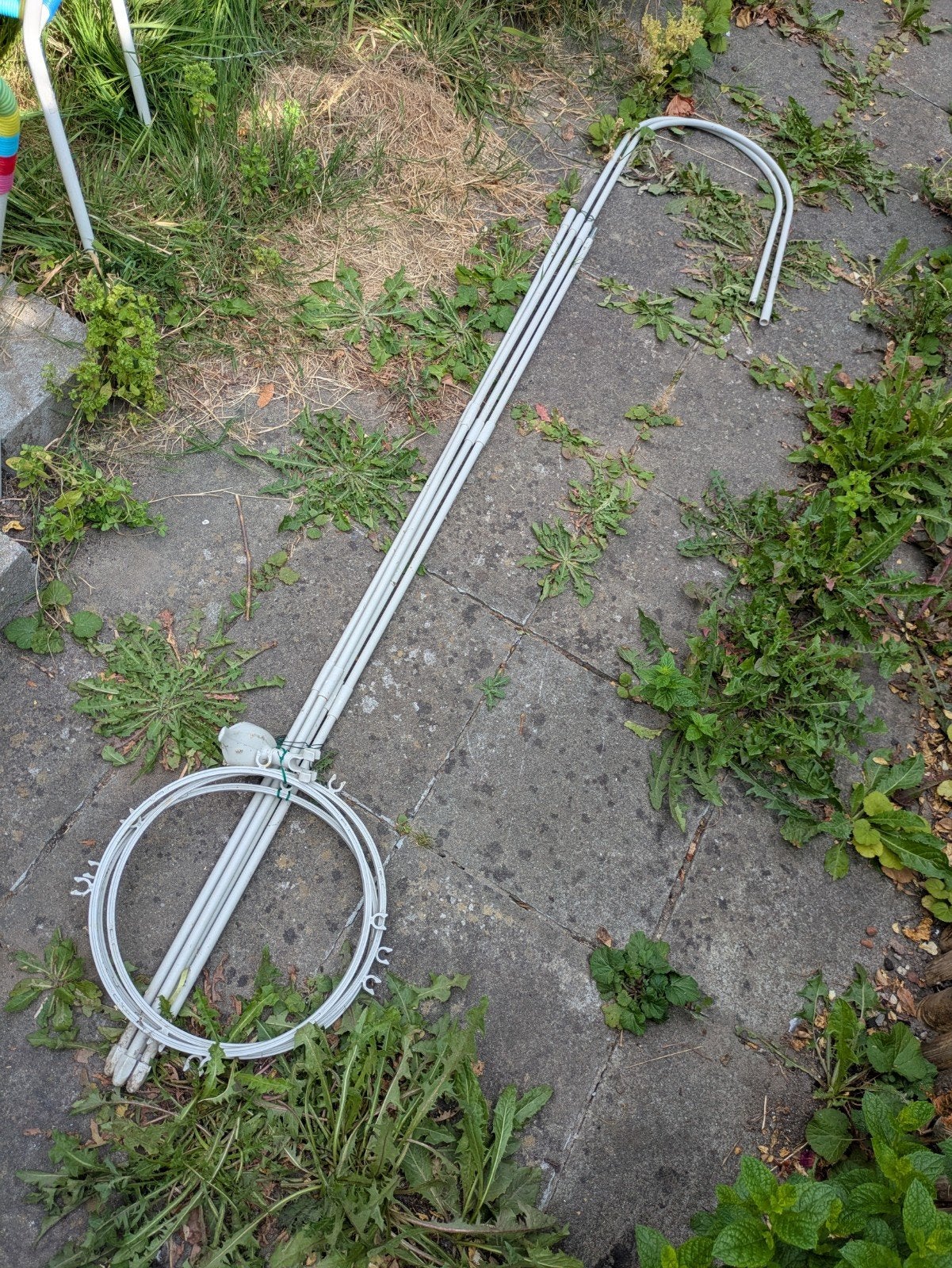 Toit de jardin Kalolary en forme d'obélisque de 1,8 m pour p, Enlèvement, Comme neuf, Métal