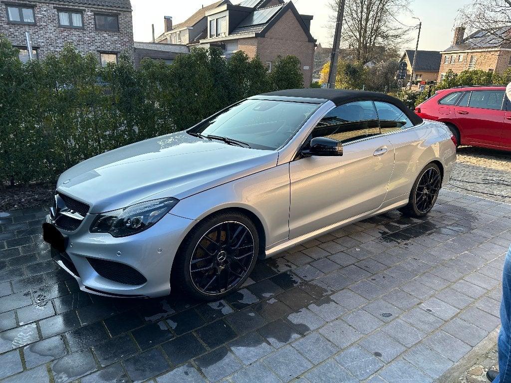 mercedes E220D bluetec cabrio * zeer goede staat *, Auto's, Automaat, Achterwielaandrijving, 4 cilinders, Cabriolet
