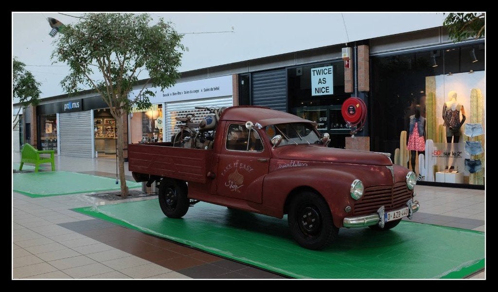 Peugeot 203 U8 - Pickup 1954, Achterwielaandrijving, Beige, Overige bekleding, Handgeschakeld