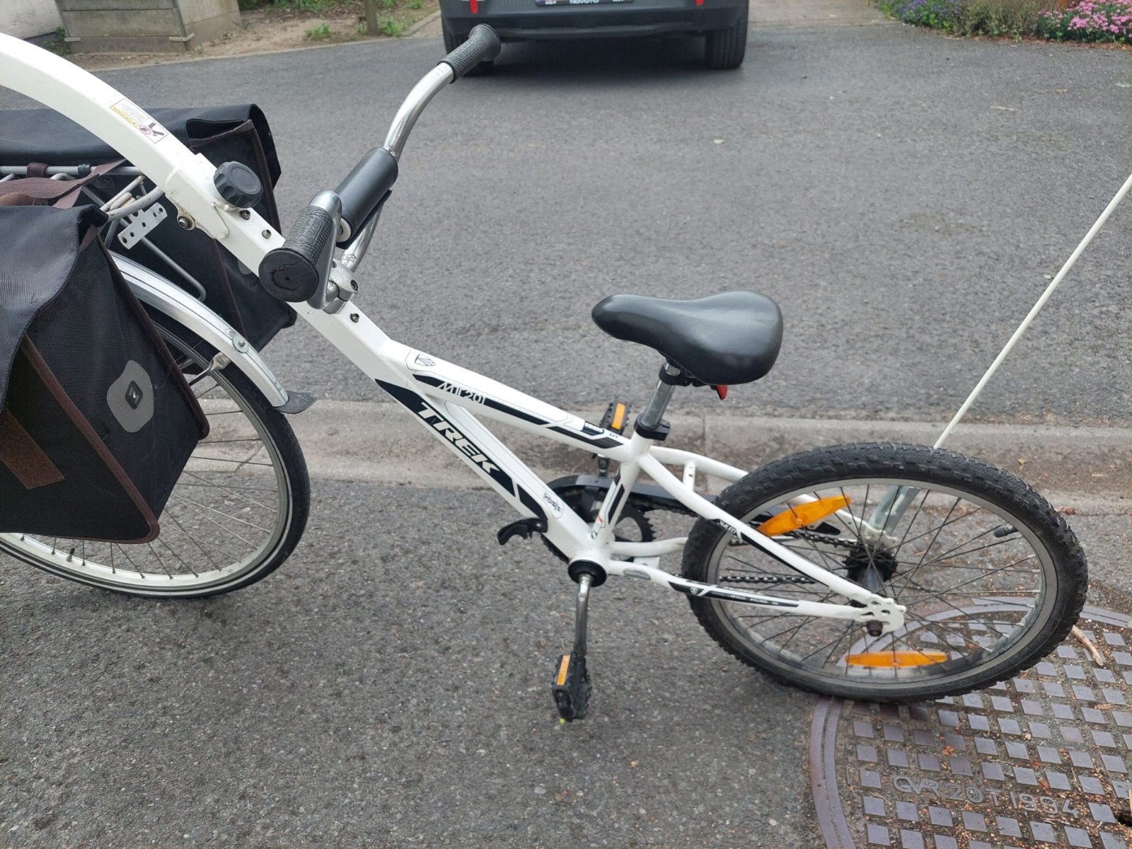 Joli vélo remorque TREK !, Enlèvement