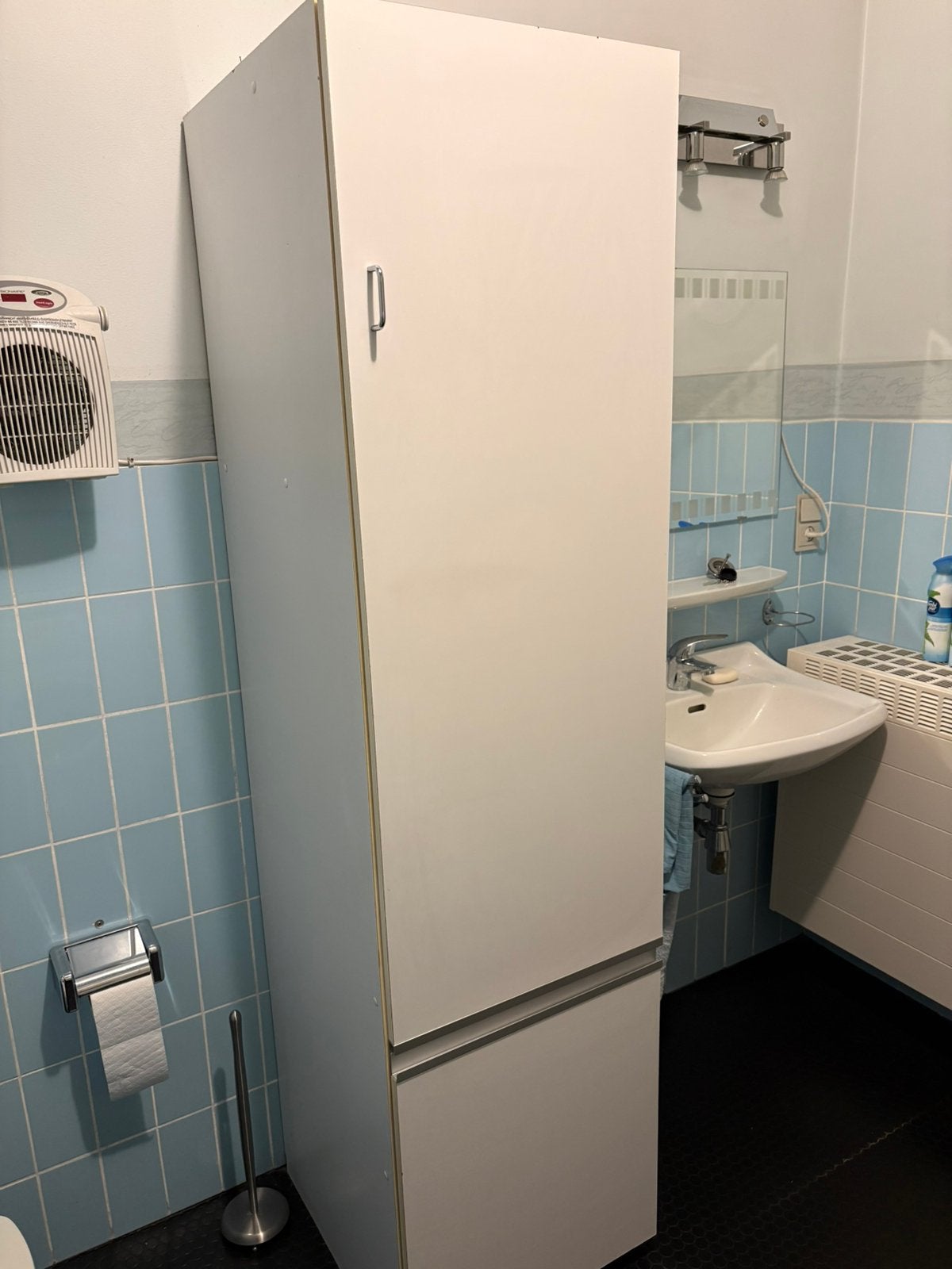 Witte kast, Ophalen, Gebruikt