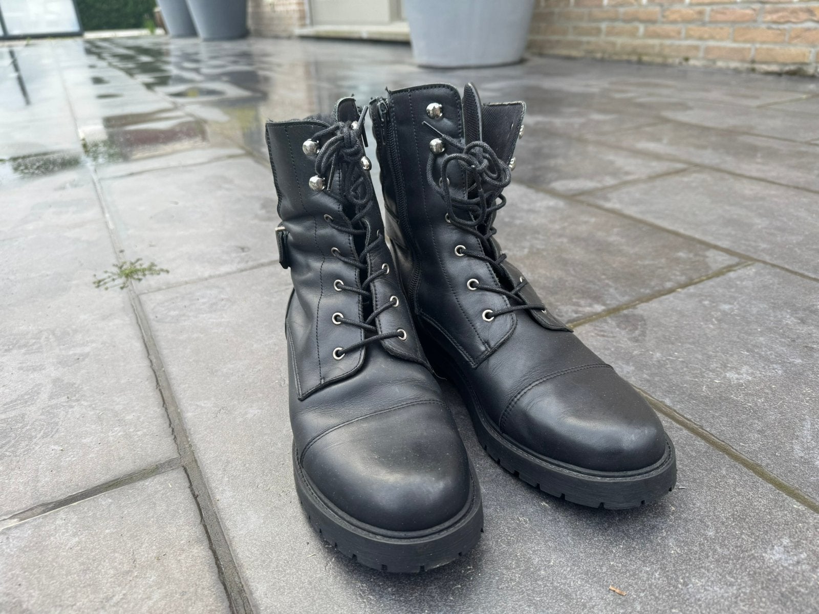 Zwarte botjes, Ophalen of Verzenden, Zo goed als nieuw