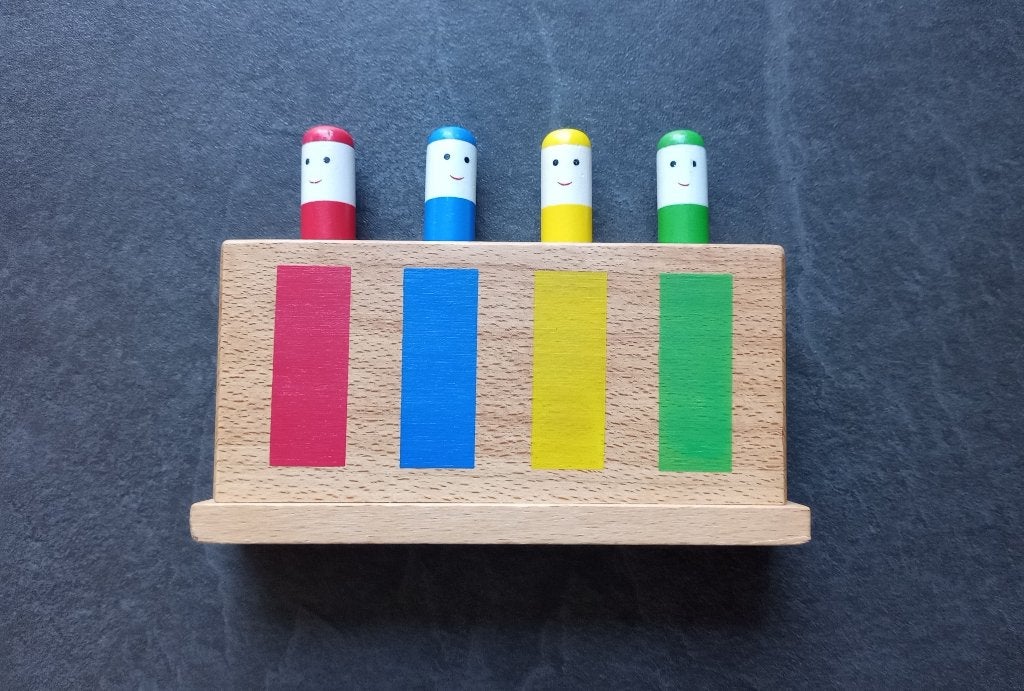 Houten springpopjes / Pop-up toy Galt, Ophalen, Gebruikt