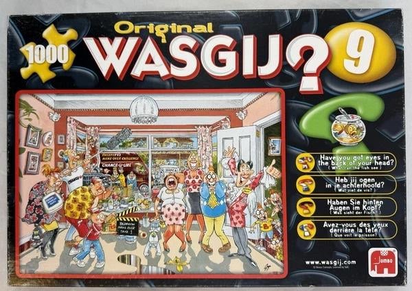 Petit casse-tête de 1000 rénovations Jumbo Wasgij Original #, Envoi, 500 à 1500 pièces, Comme neuf, Puzzle