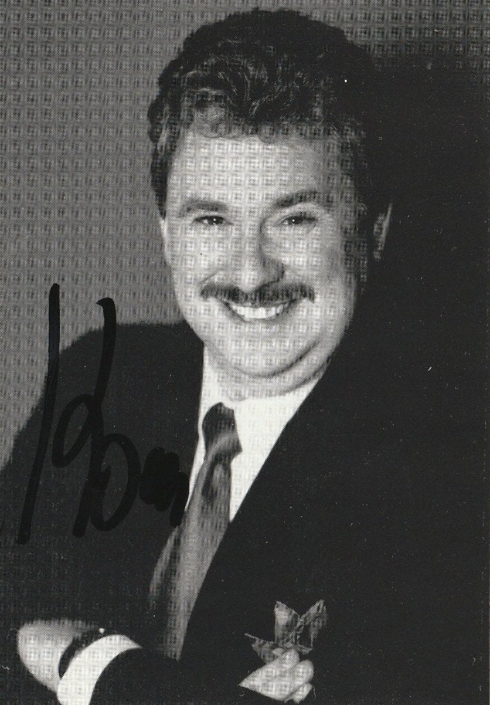 Koen Crucke - foto met handtekening - 1994, Collections, Enlèvement ou Envoi, Comme neuf, Photo ou Carte, Signé