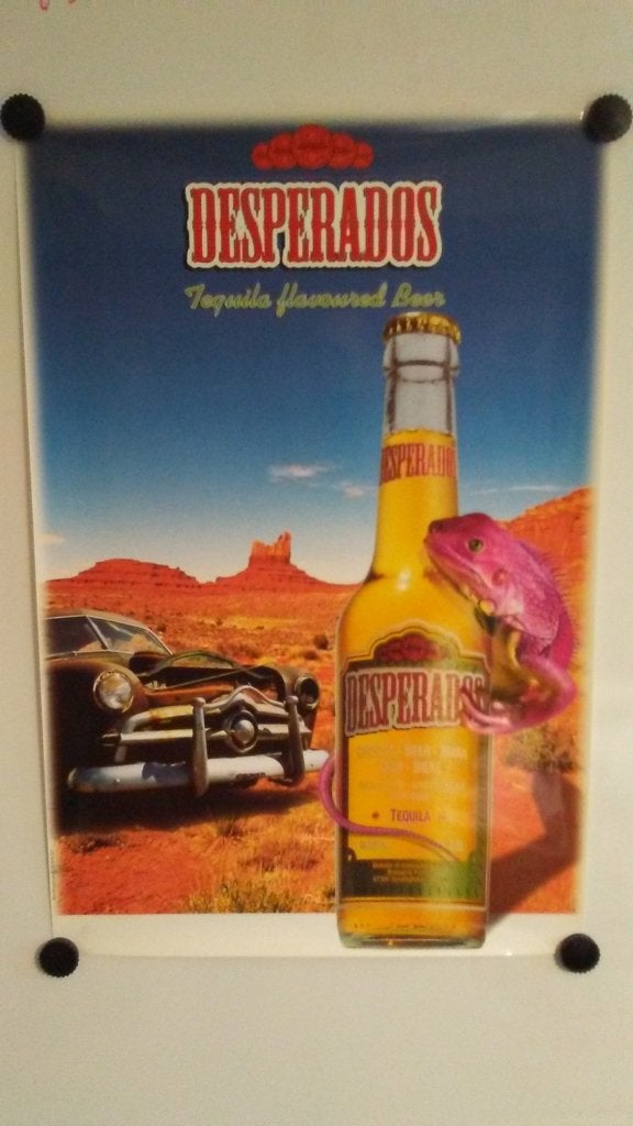 Desperados, Verzamelen, Merken en Reclamevoorwerpen, Ophalen of Verzenden, Zo goed als nieuw