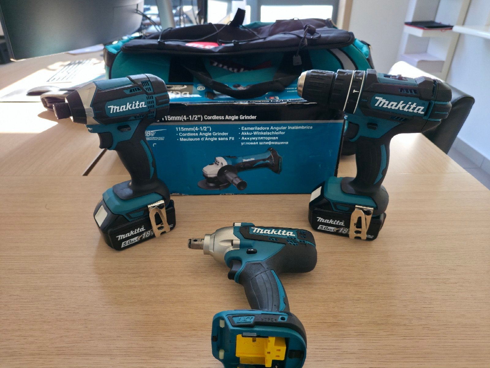 Makita set 4 delig, Bricolage & Construction, Outillage | Foreuses, Enlèvement, Neuf