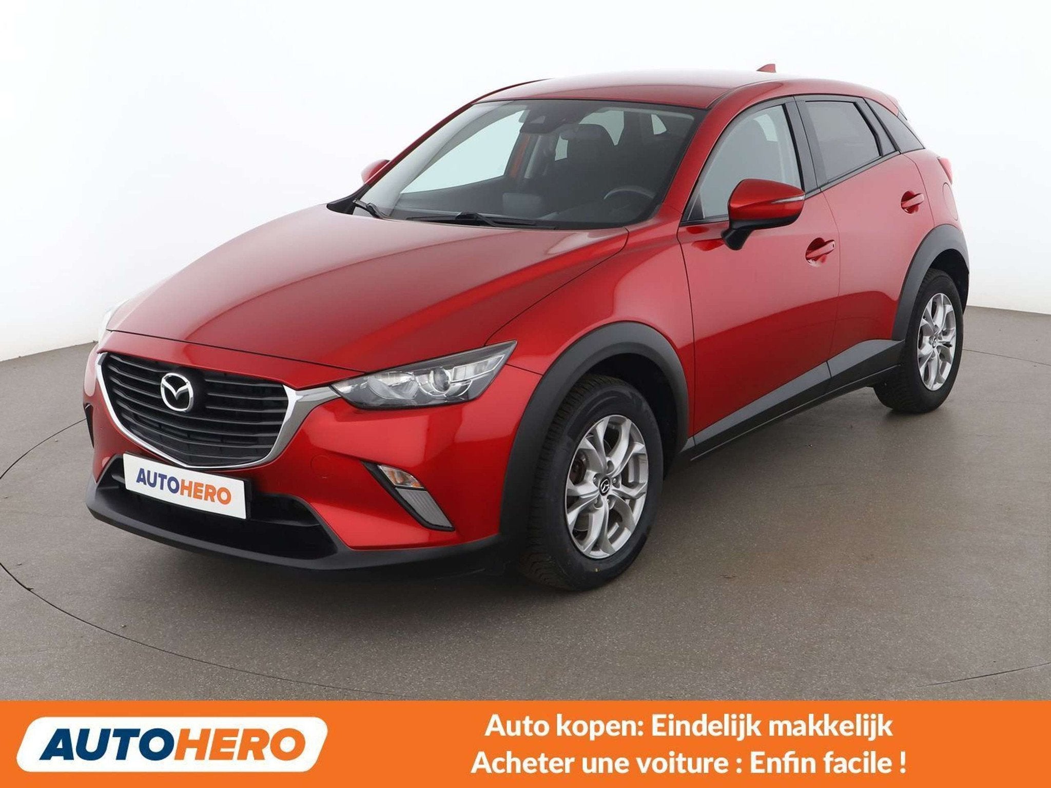 Mazda CX-3 2.0 Attraction (bj 2018), Auto's, Voorwielaandrijving, Stof, Gebruikt, Zwart