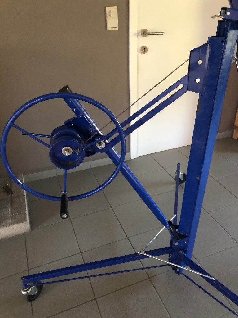 Gyproc lift, Enlèvement, Utilisé
