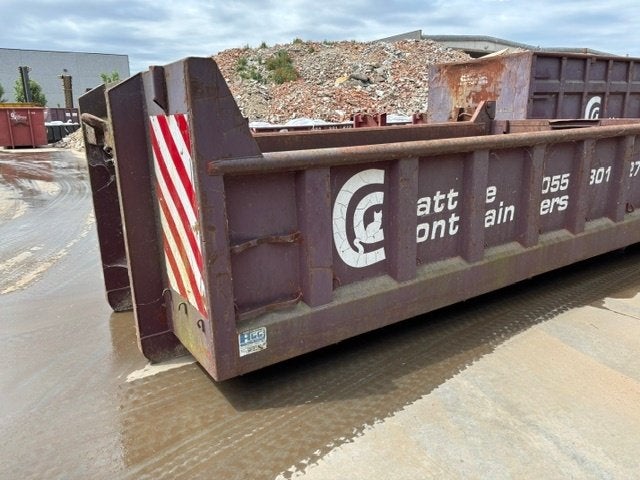 Kipcontainer hardox, Ophalen