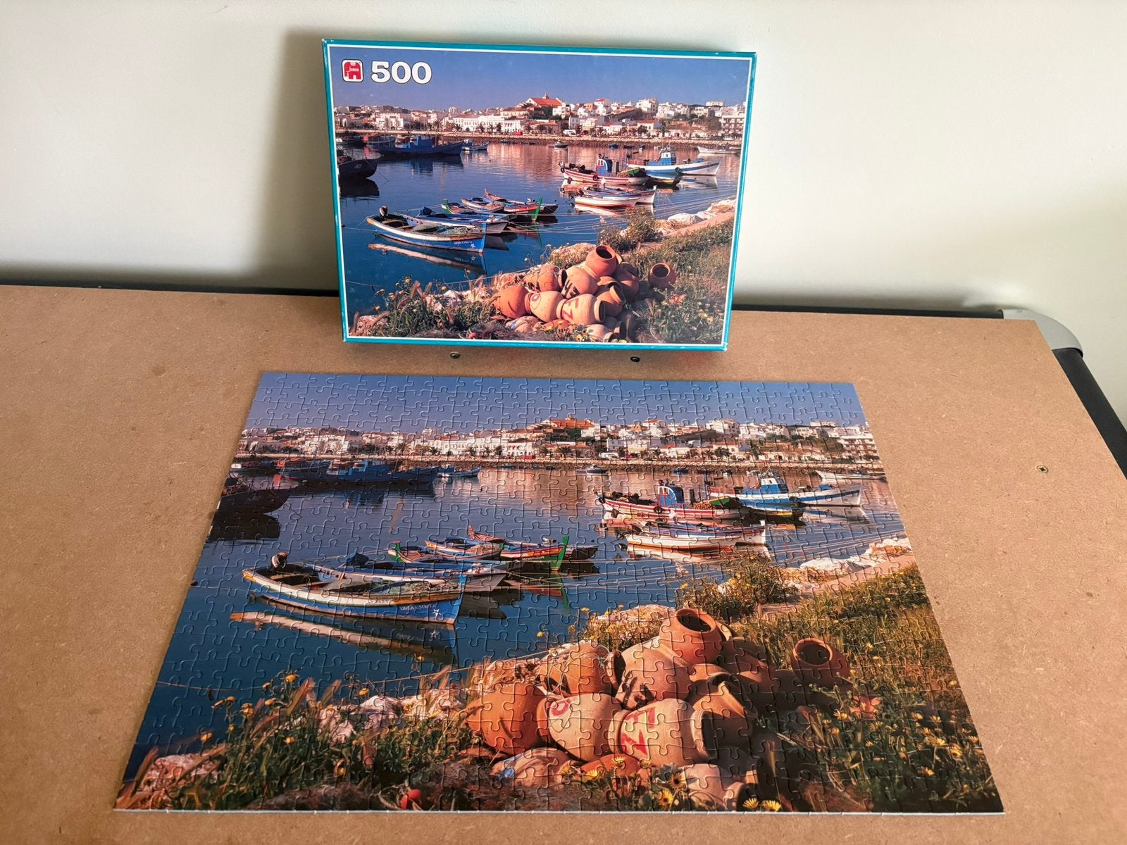 Puzzel Jumbo: Algarve, Portugal 500 stukjes, Enlèvement ou Envoi, 500 à 1500 pièces, Utilisé, Puzzle