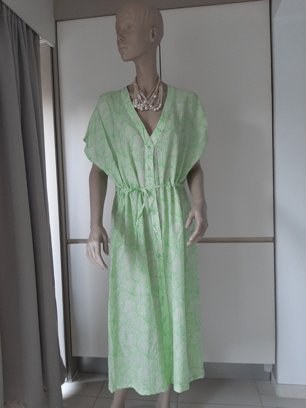 maxi zomerjurk Vila, Kleding | Dames, Jurken, Maat 38/40 (M), Groen, Ophalen of Verzenden